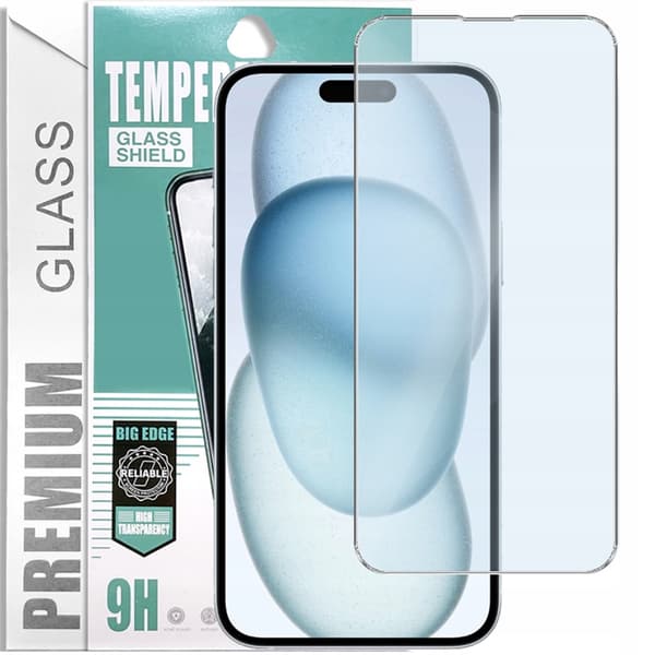 9H Härdat Glas för iPhone 15 Plus