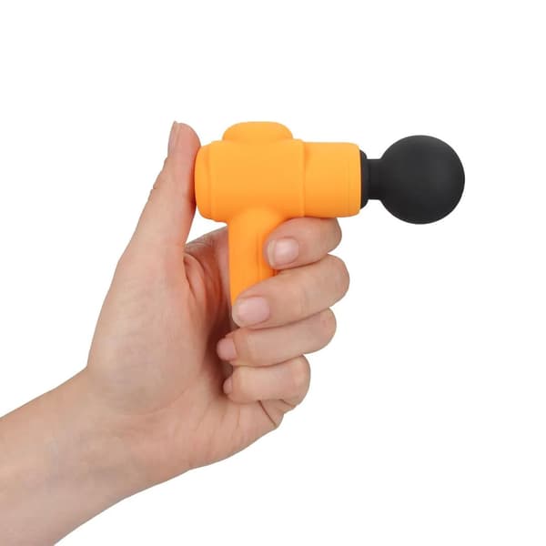 Mini uppladdningsbar Microboost-massageapparat - Orange