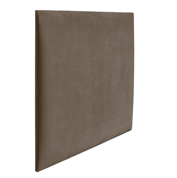 Polstret panel 40x40 Magic Velvet 2206 (Kaffe med mælk)