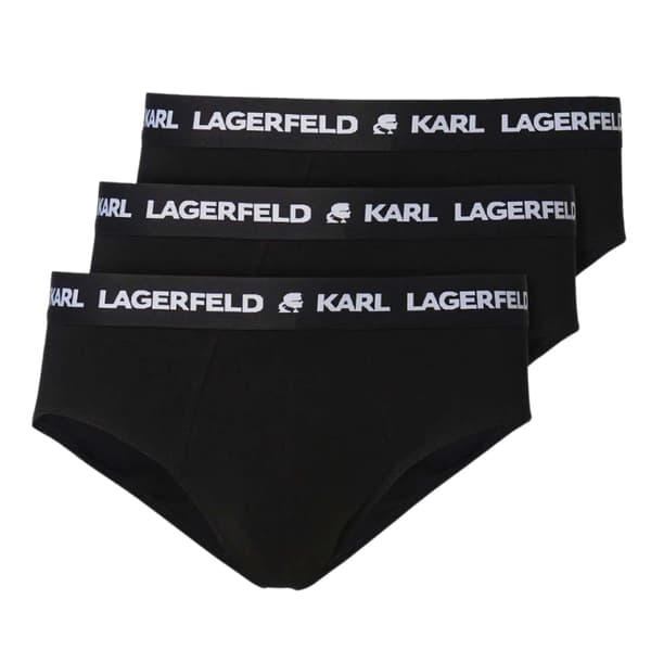 Karl Lagerfeld sorte herretrusser 3-pak M