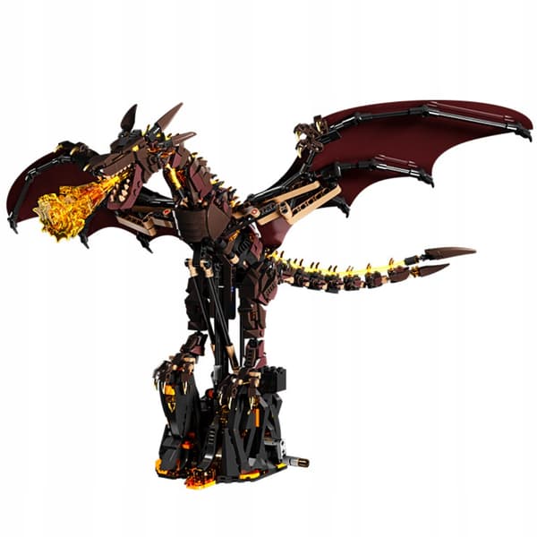 Technic MJI 13102 Rörlig Mekanisk Elddrake LED - 1439 delar