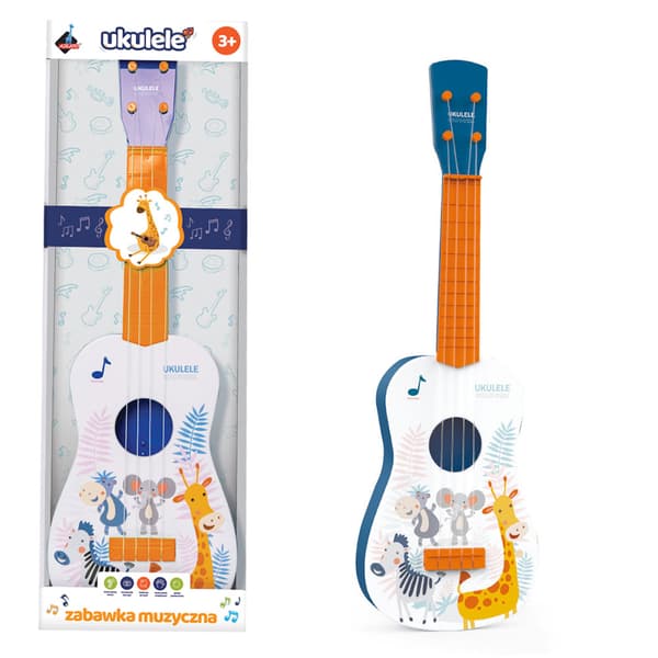 Ukulelegitarr. Orange