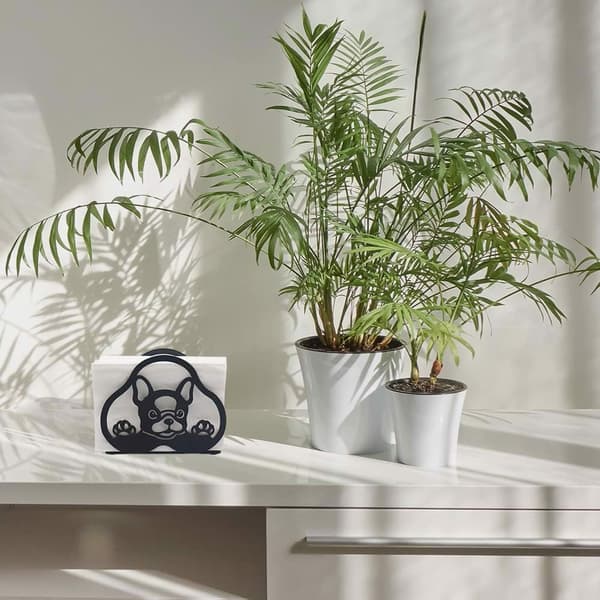 Hundeformet servietholder