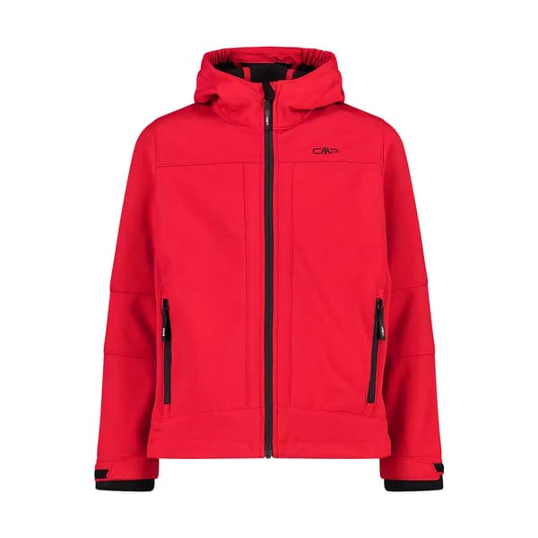 Rea CMP Kid Jacket Fix Hood børne- og ungdomsvandrejacke rød 98