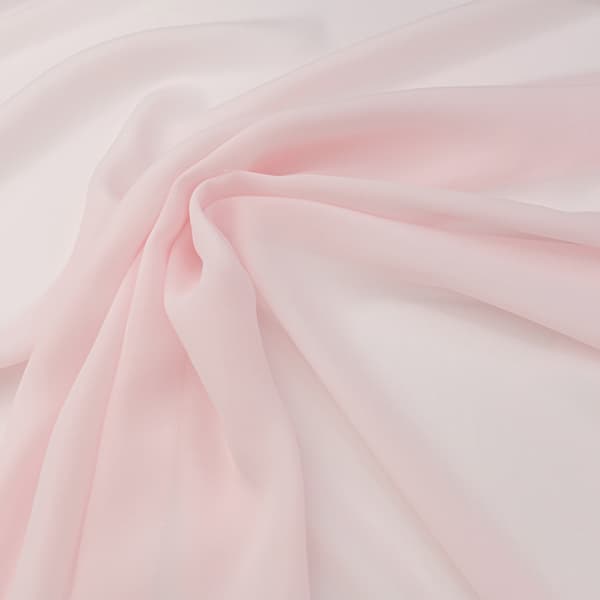 Chiffonmateriale, meget lyserosa farve