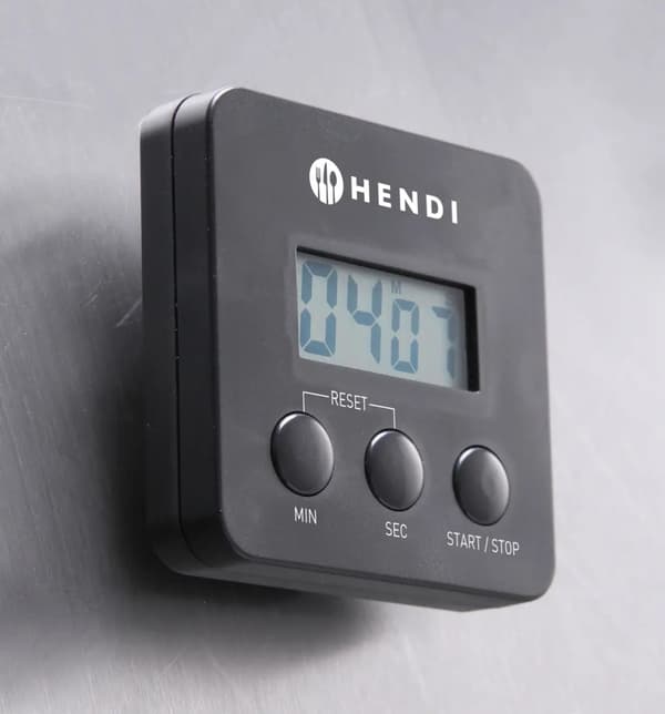 Digital køkkenur med klips - Hendi 271155