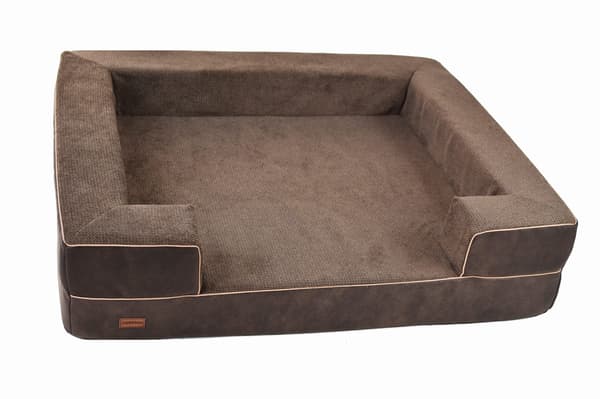 Rex ortopedisk soffa brun M - 70 x 60 x 16 cm