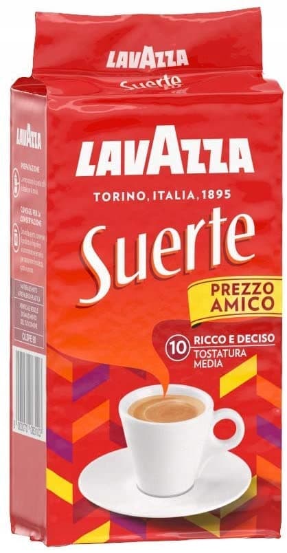 Lavazza Suerte formalet kaffe 250g
