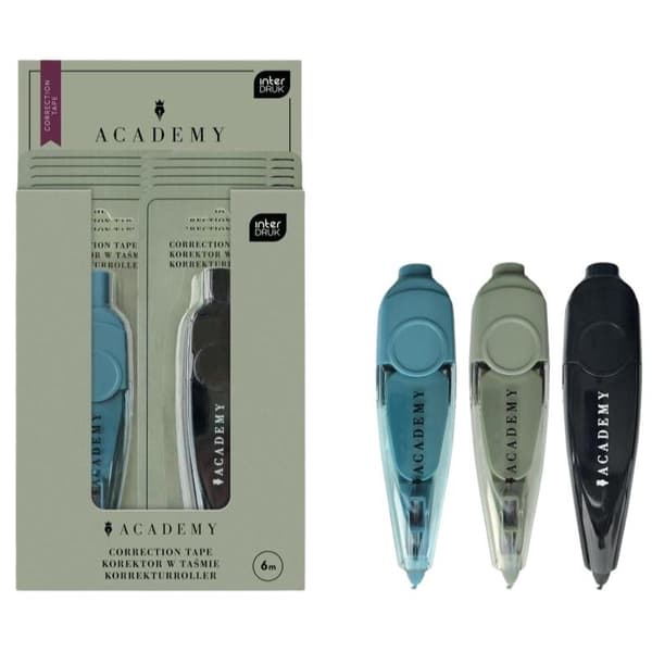 Academy Korrigeringstejp 6m Mix