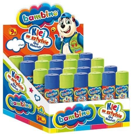 Limstift 9g (24 stk.) BAMBINO