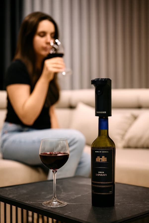 Hældebeholder til vin, alkohol, vodka, whisky og perlator