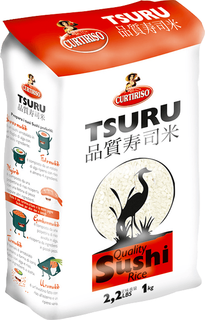 Ris do sushi Tsuru 1 kg - Curtiriso