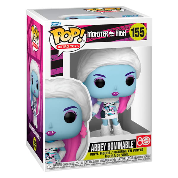 Funko POP Monster High 155 Abbey Bominable Samlarfigur
