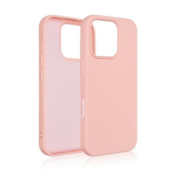 Beline Silikone Etui til iPhone 16 Pro Rosaguld