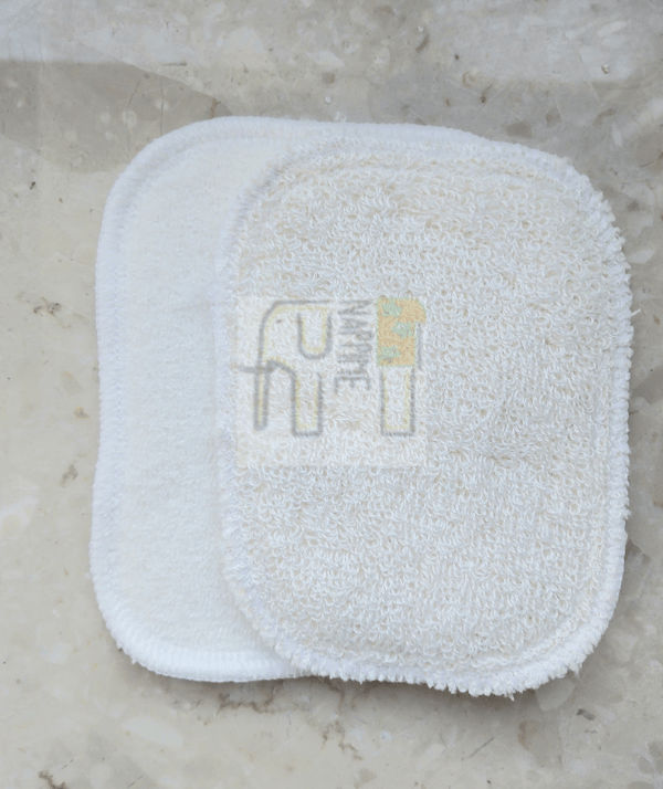 Pakke med 25 bambus makeupfjernerpads