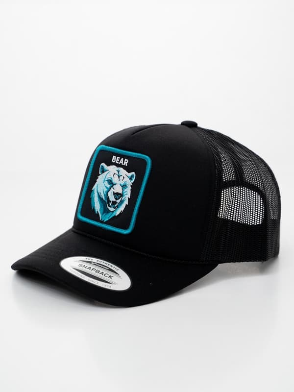 MyStars Polar Bear Trucker Kasket Sort
