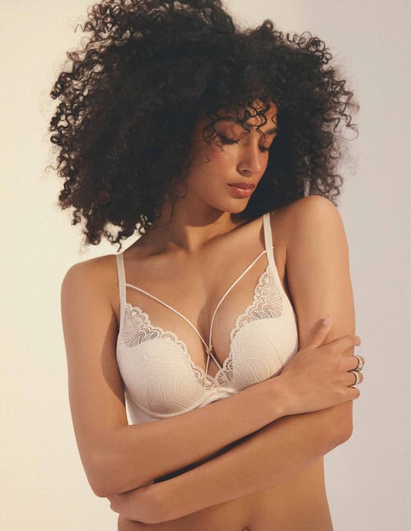 AURORA Esotiq push-up bh | pastelrosa 75E