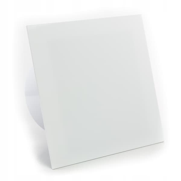 dRim 100 MS Ventilator Bevægelsessensor Hvid Plexiglas Mat Ventilator Plus Panel Sæt