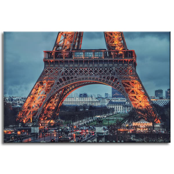 Canvas-taulu, Arkkitehtuuri, Eiffel-torni, 60X40