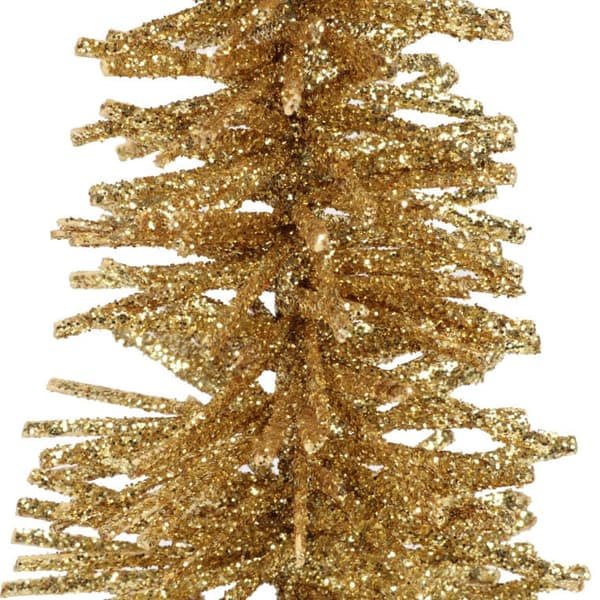 JULGRANSFIGURIN GULDGLITTER 30 CM