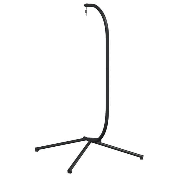 vidaXL Riipputuolin Teline Musta Teräs