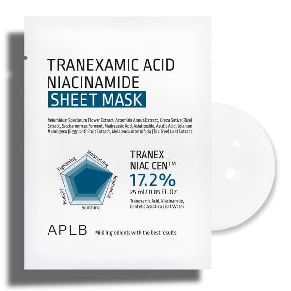 APLB TRANEXAMIC ACID NIACINAMIDE SHEET MASK 25ml