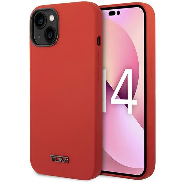 Tumi flydende silikonecover til iPhone 14, sort