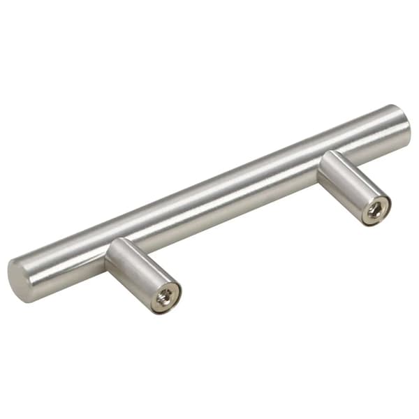 vidaXL skabsgreb 10 stk. sølv 64 mm rustfrit stål
