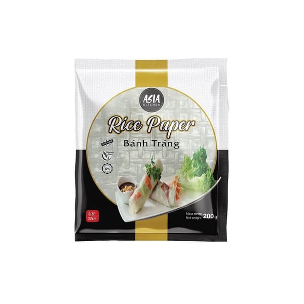 Asia Kitchen rispapper 22cm 200g