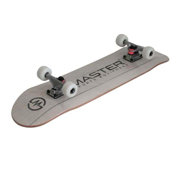 MASTER Experience Board Klassisk Skateboard - Hvidt Træ