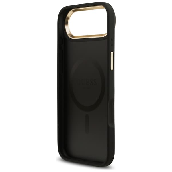 Guess 4G PU Classic Logo MagSafe-etui til iPhone Air, sort