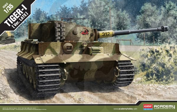 ACAD-13314 Tiger 1 versio. Late 1:35