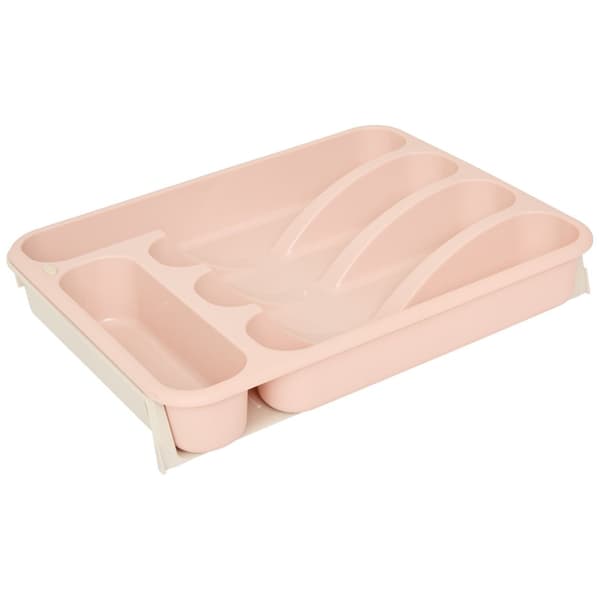 Poly pidennettävä aterinjärjestäjä pinkki