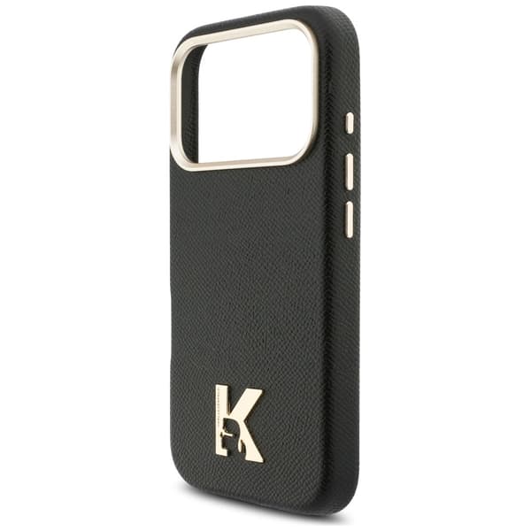 Karl Lagerfeld Karl Head Logo MagSafe-etui til iPhone 17 Pro, sort