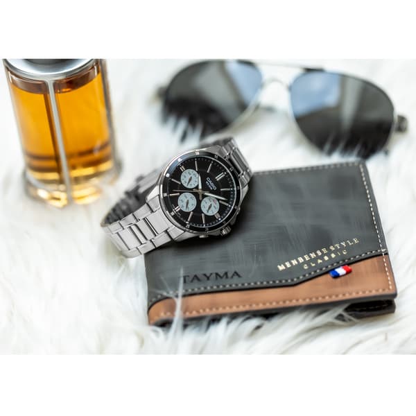 Herrklocka CASIO MTP-1374D-1A3 (zd063i) + LÅDA