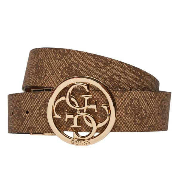 Guess Brunt Vendbart Monogrambælte til Dame Noelle REV H35 M