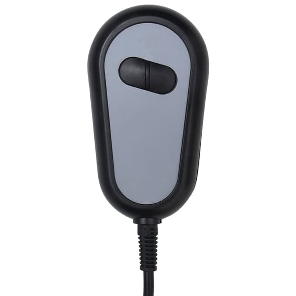 vidaXL elektrisk lænestol sort kunstlæder
