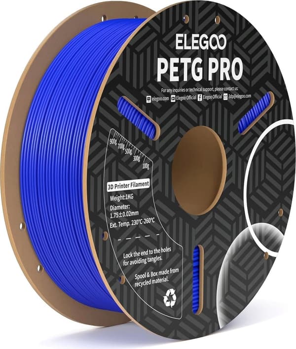 Elegoo PETG Pro Blå filament 1 kg