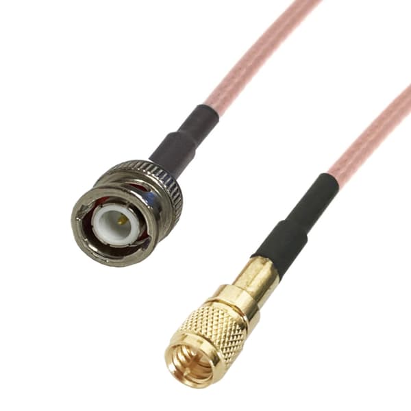 Microdot accelerometerkabel - BNC-stik RG316 5m