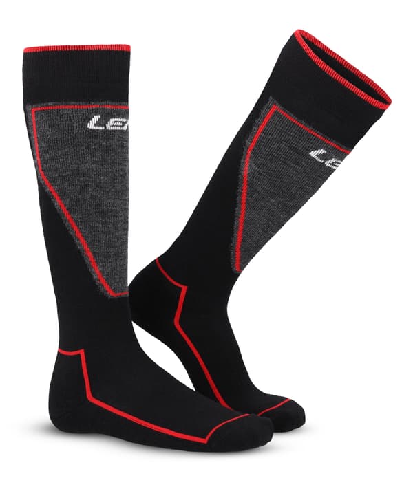 Lenz Performance Ski Sort/Rød 43-46