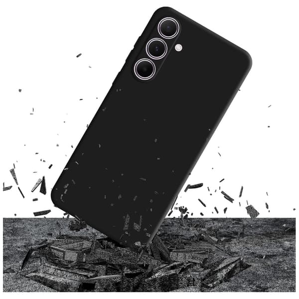 3MK Matt Case Pro Galaxy A56 5G:lle, musta