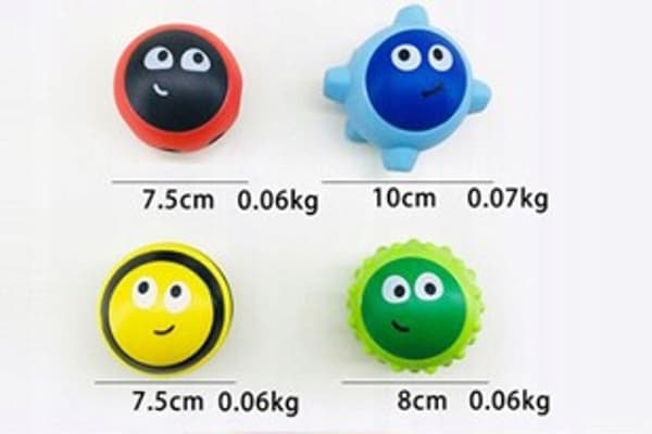 Gummibollar, sensoriska bollar, insekter A008