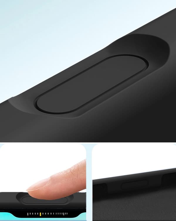 Silikonskal för iPhone 17 Pro - MagSafe-kompatibel, stötsäker, svart