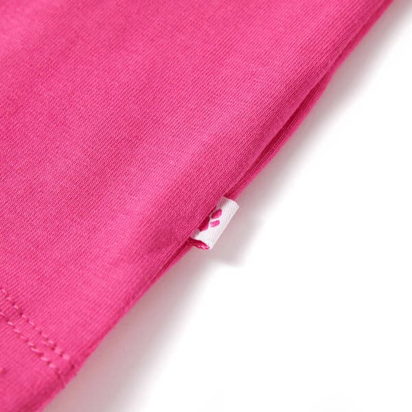 Lasten T-paita, tummanpinkki, 116
