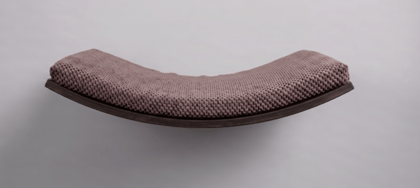 Træhylde til katte Arc 60cm Mørk chokolade