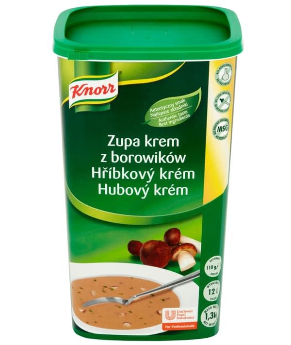 Flødesuppe af rørhatte 1,3 kg - Knorr
