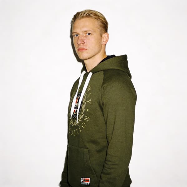 Geographical Norway Giger Kaki DB herrtröja khaki L
