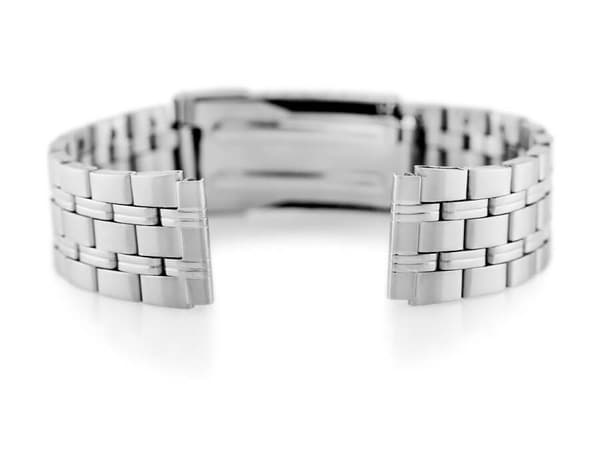 Armband 503S - Hög Kvalitet - silver - 18mm