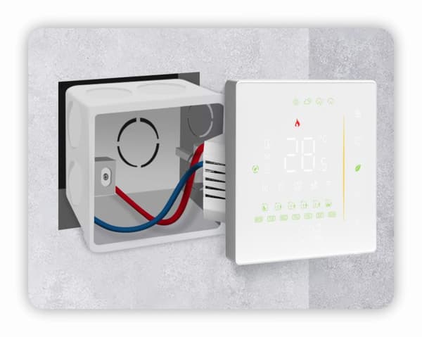 Tuya 16A EXB WiFi Termostat - Elvarme