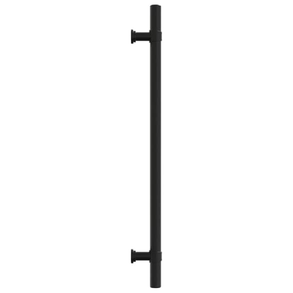 vidaXL skabsgreb 20 stk. sort 224 mm rustfrit stål